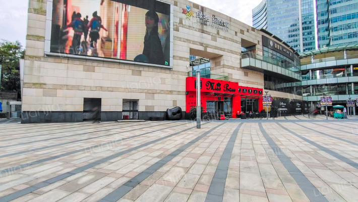 龙华小区外景图