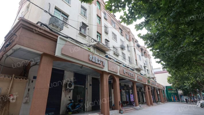 肥东一中宿舍外景图