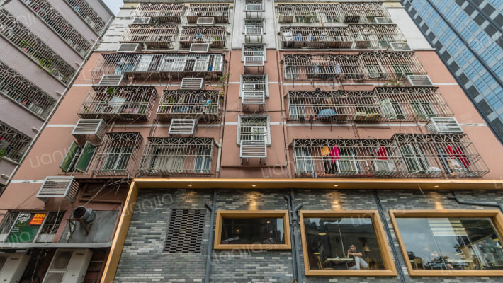 水务局家属楼外景图