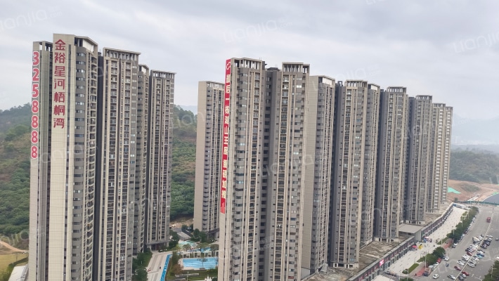 金裕星河梧桐湾花园外景图