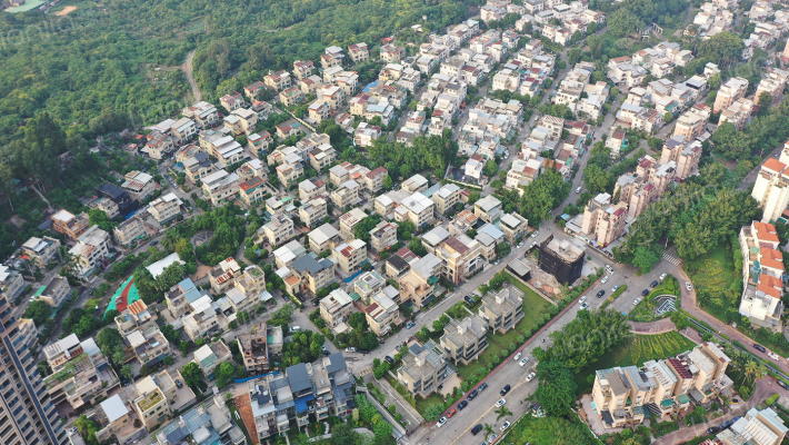 紫荆花园一期别墅外景图