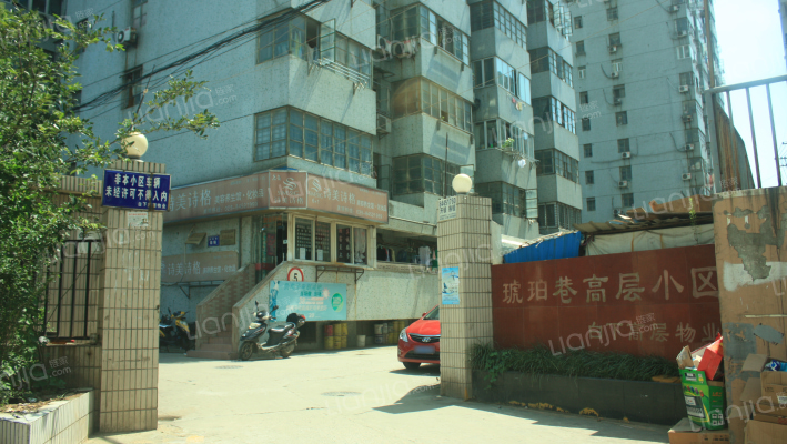 琥珀巷高层小区外景图