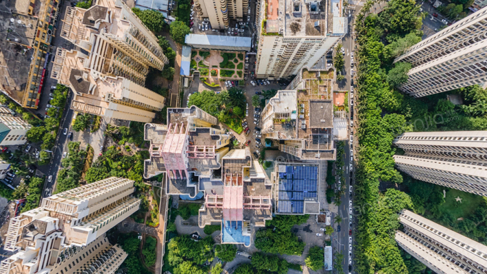 中城广场外景图