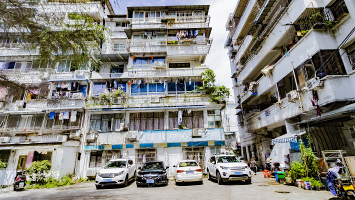 矮东文明小区外景图