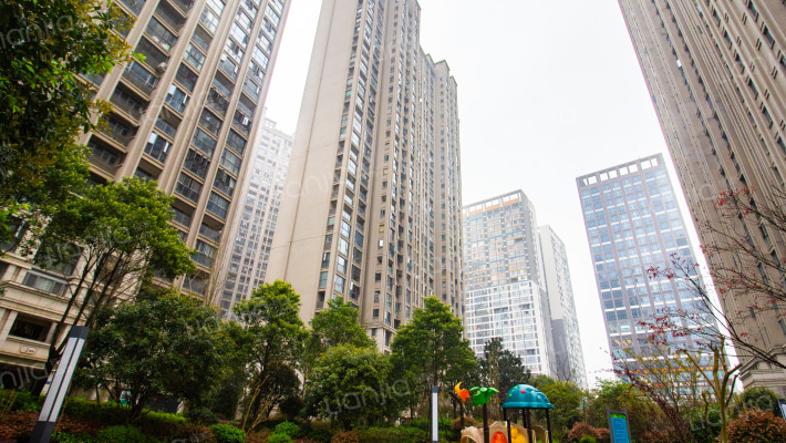 八方小区C区外景图