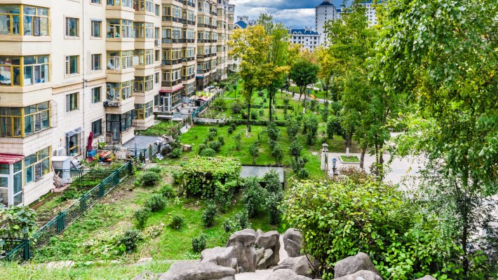 海富山水文园二期外景图