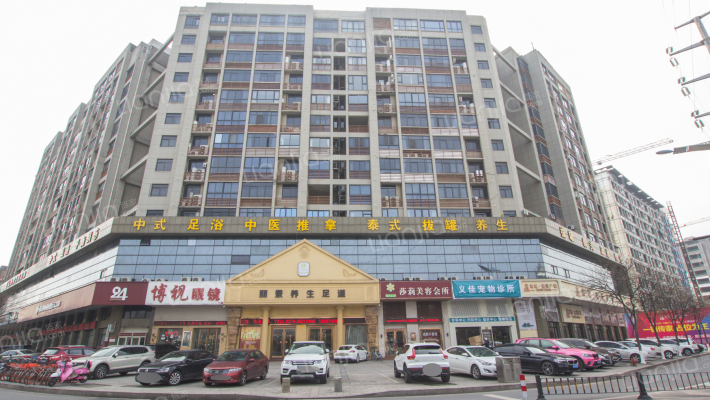 黄杨梅商住楼外景图