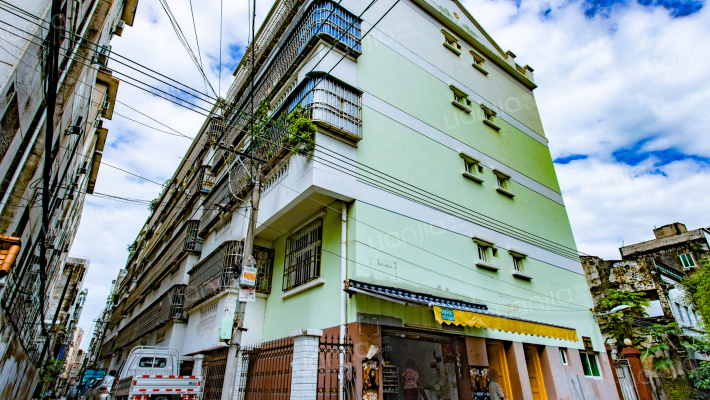 北海市人民政府机关东二巷宿舍区外景图