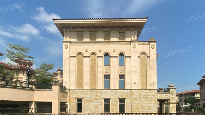 南海湾养生谷花园外景图