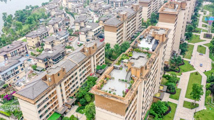 富力白鹭湾鉴湖外景图