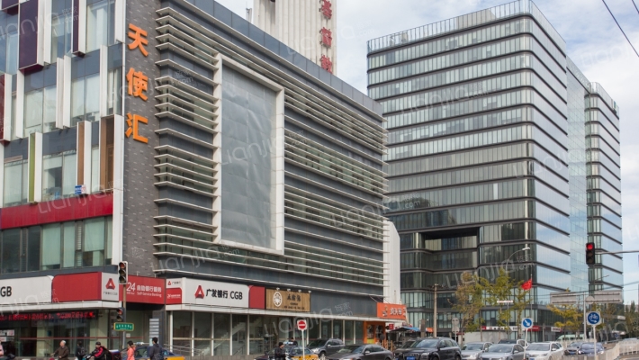 中国技术交易大厦外景图