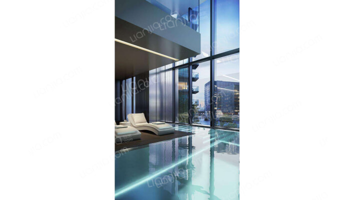 英国伦敦南岸广场外景图