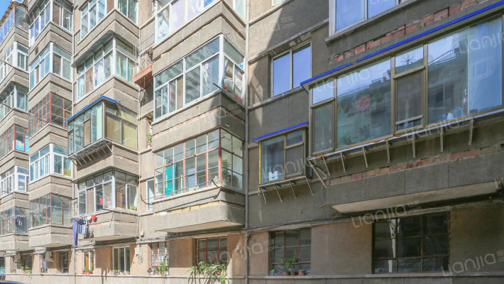 省第一劳教所办事处家属院外景图