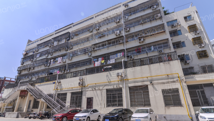 建工综合楼南外景图