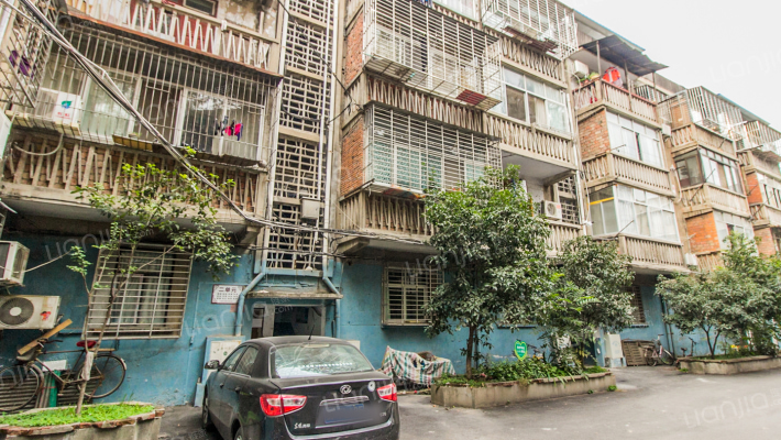 襄阳宾馆家属院外景图