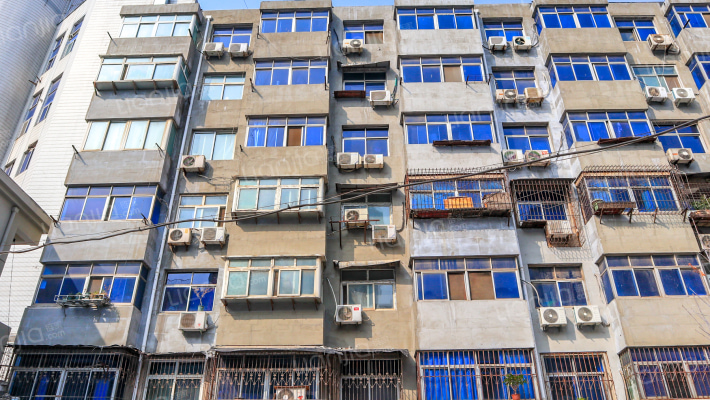 郑州热力总公司家属院外景图