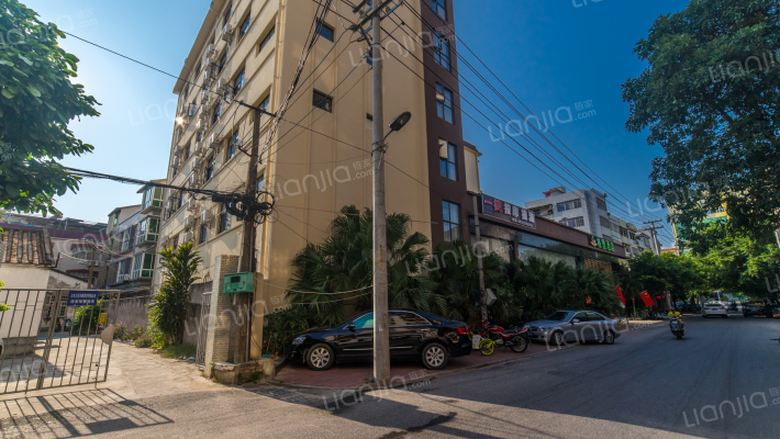 林屋村淀粉厂集资楼外景图