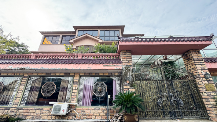 方明山庄外景图