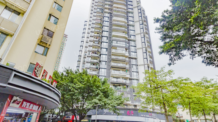 江湾水恋外景图