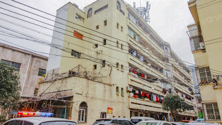 省建一公司宿舍外景图