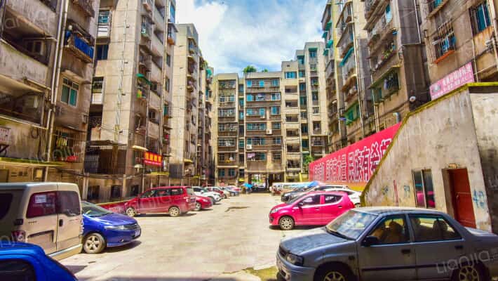 贵耐3期安置商住楼外景图