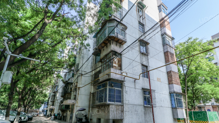 西安雁塔水泥厂家属院北院外景图