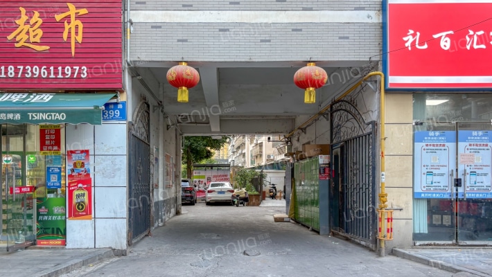驿城区范东小康村外景图