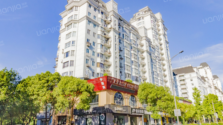 古塘春晓外景图