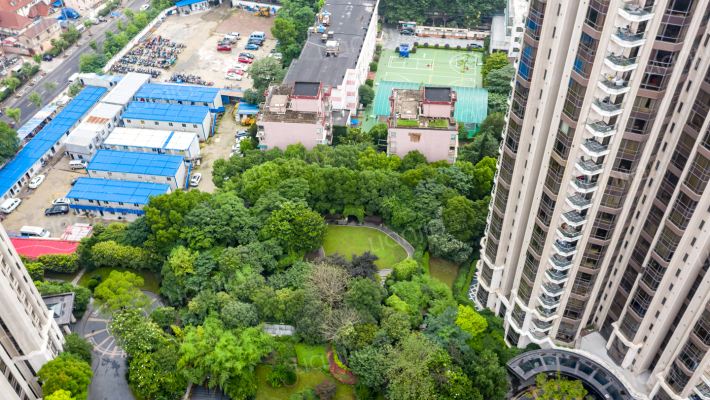 华山夏都苑外景图