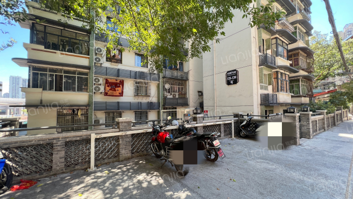 大石坝下六村外景图