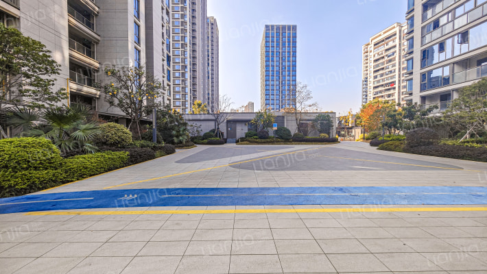 荣安林语笙花外景图