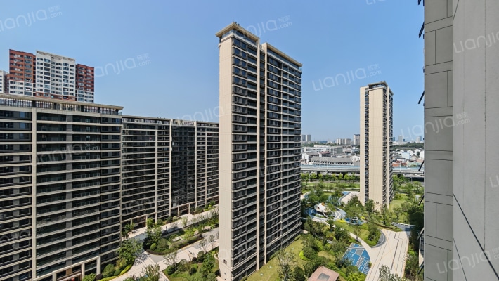 大华锦绣前城外景图