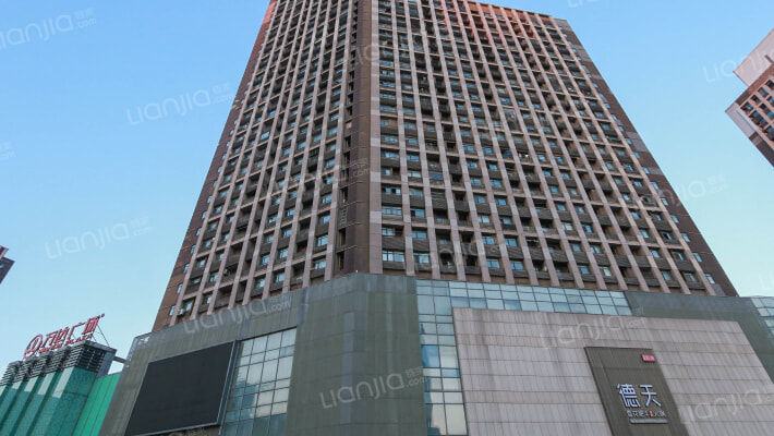 万达公寓外景图