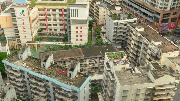 东门晒布路小区外景图