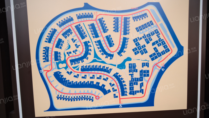 龙湖悠山郡外景图