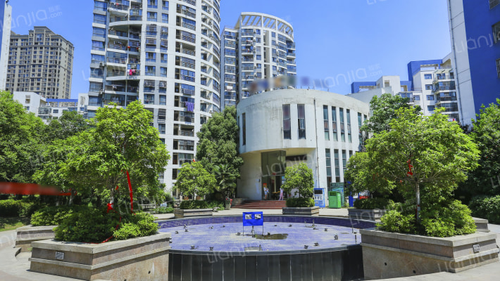 明珠湖畔外景图