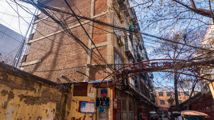 河南省食品公司家属院外景图