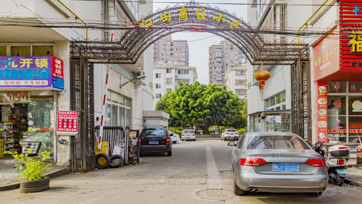 河田商住小区外景图