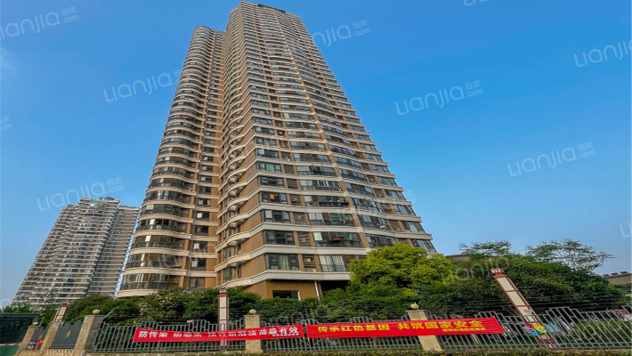 国博新城一期翘楚居外景图