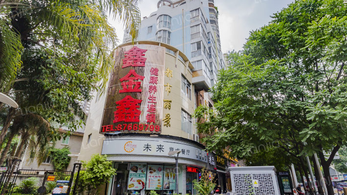 都市丽景外景图