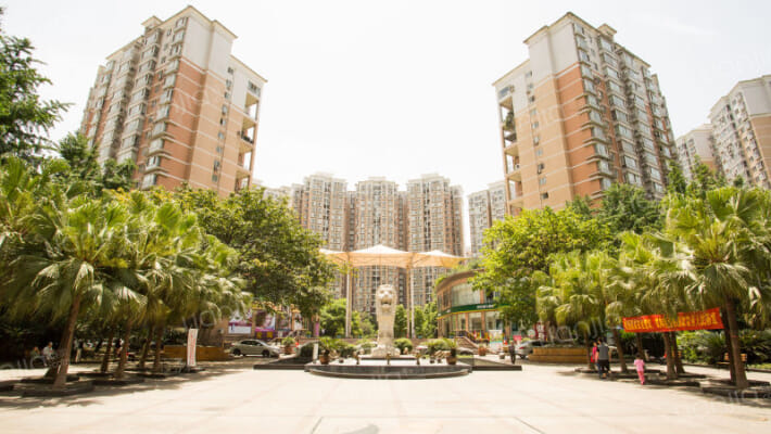 蜀都花园外景图