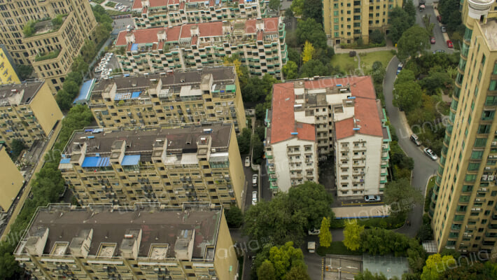 青园小区外景图