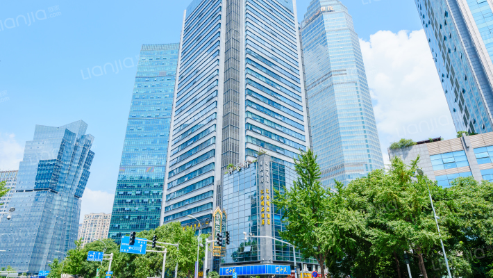 汇银国贸大厦外景图