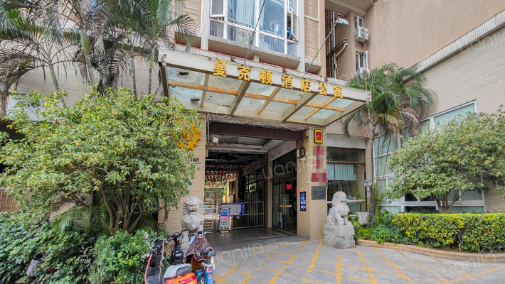 曼克顿酒店公寓外景图