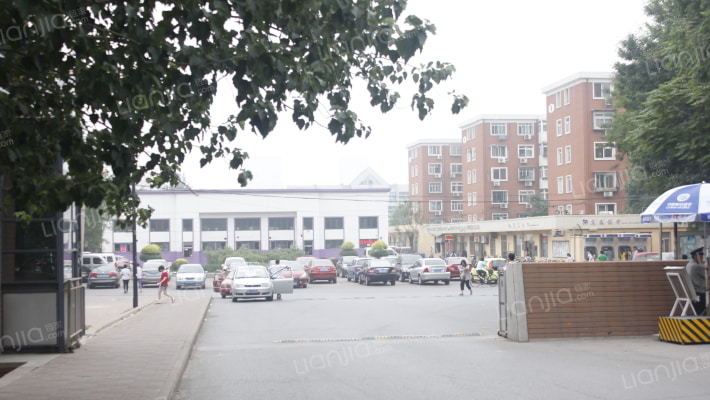 南开大学西南村外景图