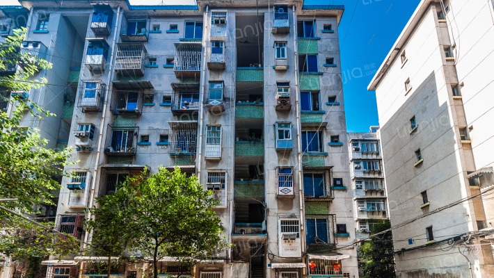 桂林东四里物业小区外景图