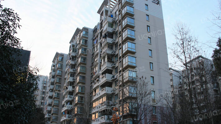 闲林山水丹枫苑外景图