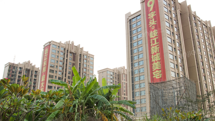 岐江东岸外景图