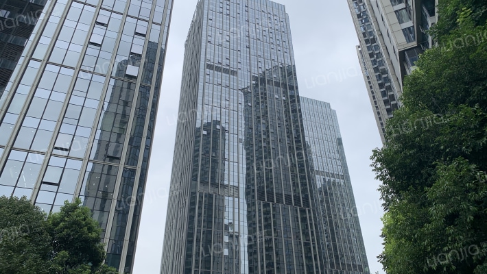 复地金融岛湾流汇外景图