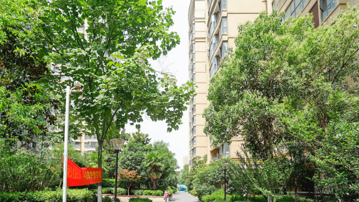 中原新城王府西院外景图